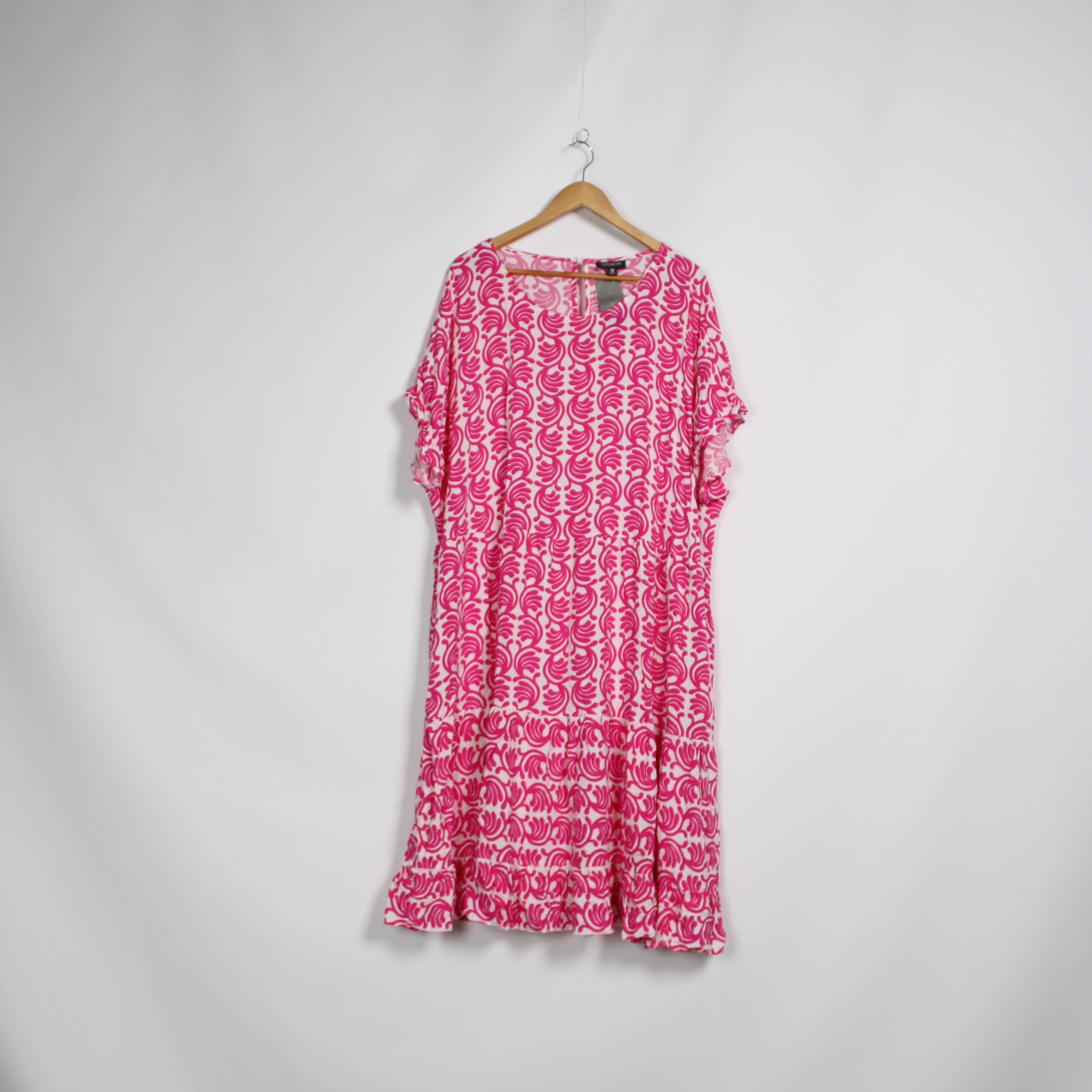 autograph pink dress Girl's Marks & Spencer Autograph striped pink dress size 10 Y NWT