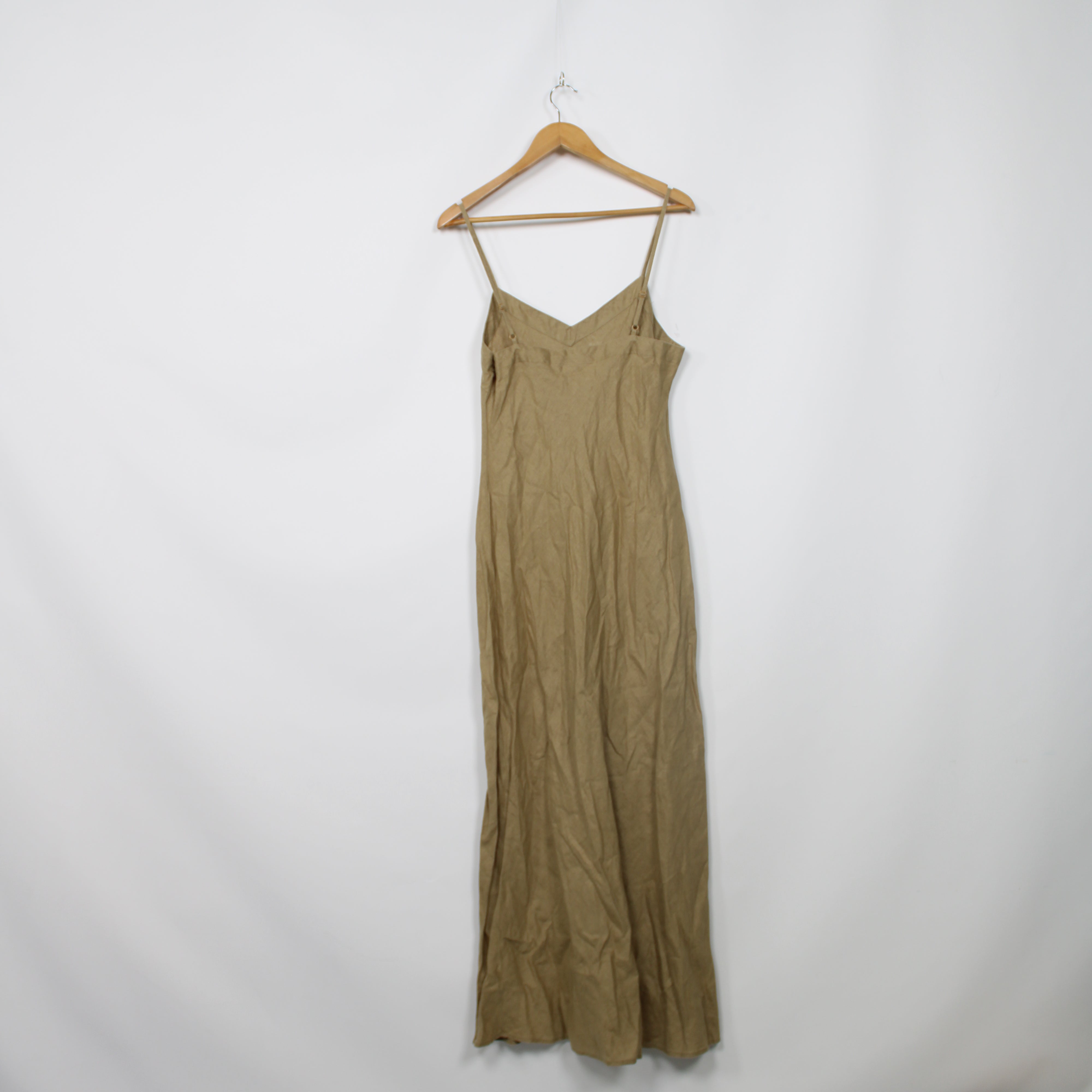 chinese dress ladies Hooded Linen Maxi Dress, Long Dress Women, Sleeveless Hooded Linen Dress with Pockets, 100% Linen Clothing for Women, Plus Size Sustainable Dresses, main image 0