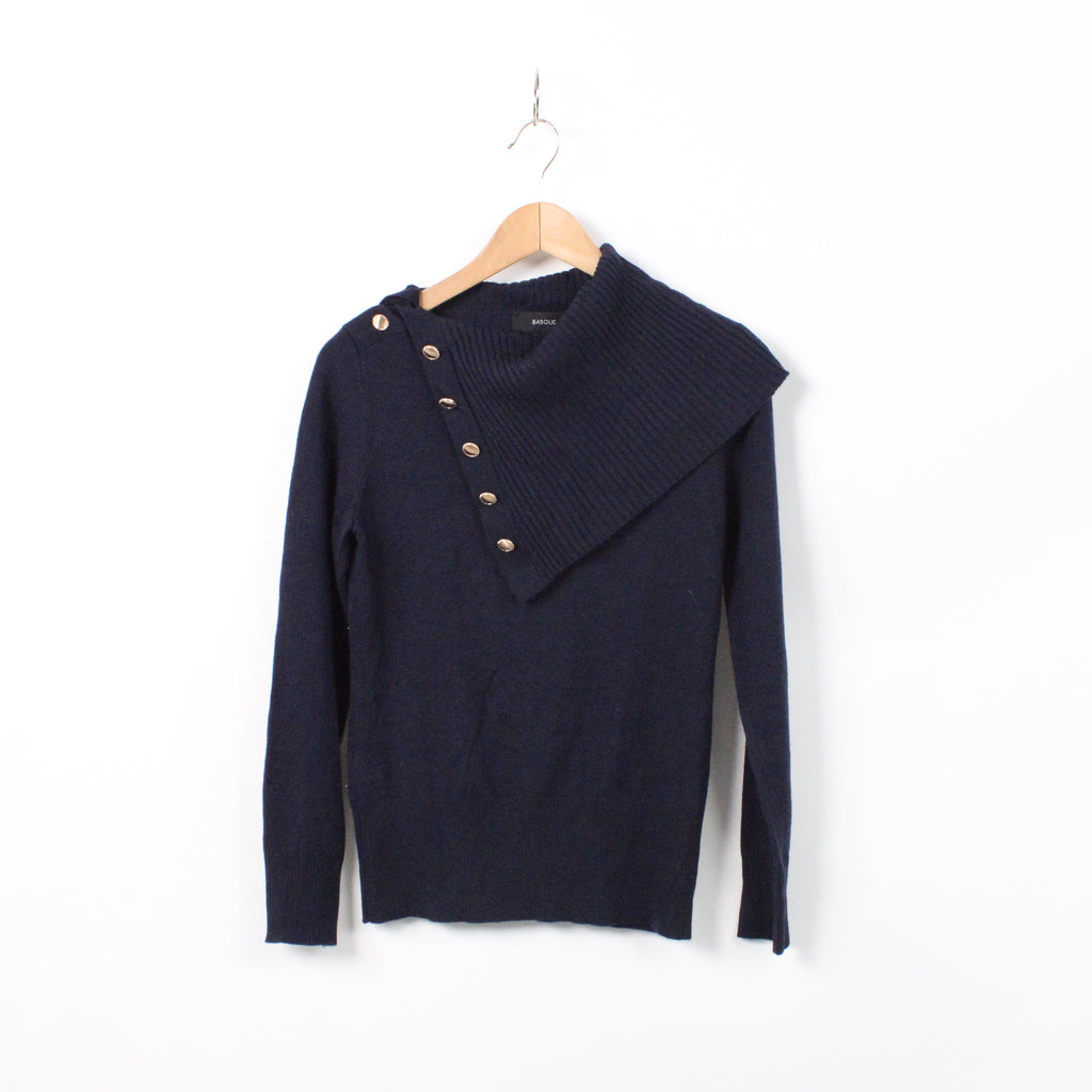 Basque Navy Basque Navy Knit Jumper – Vinnies Finds