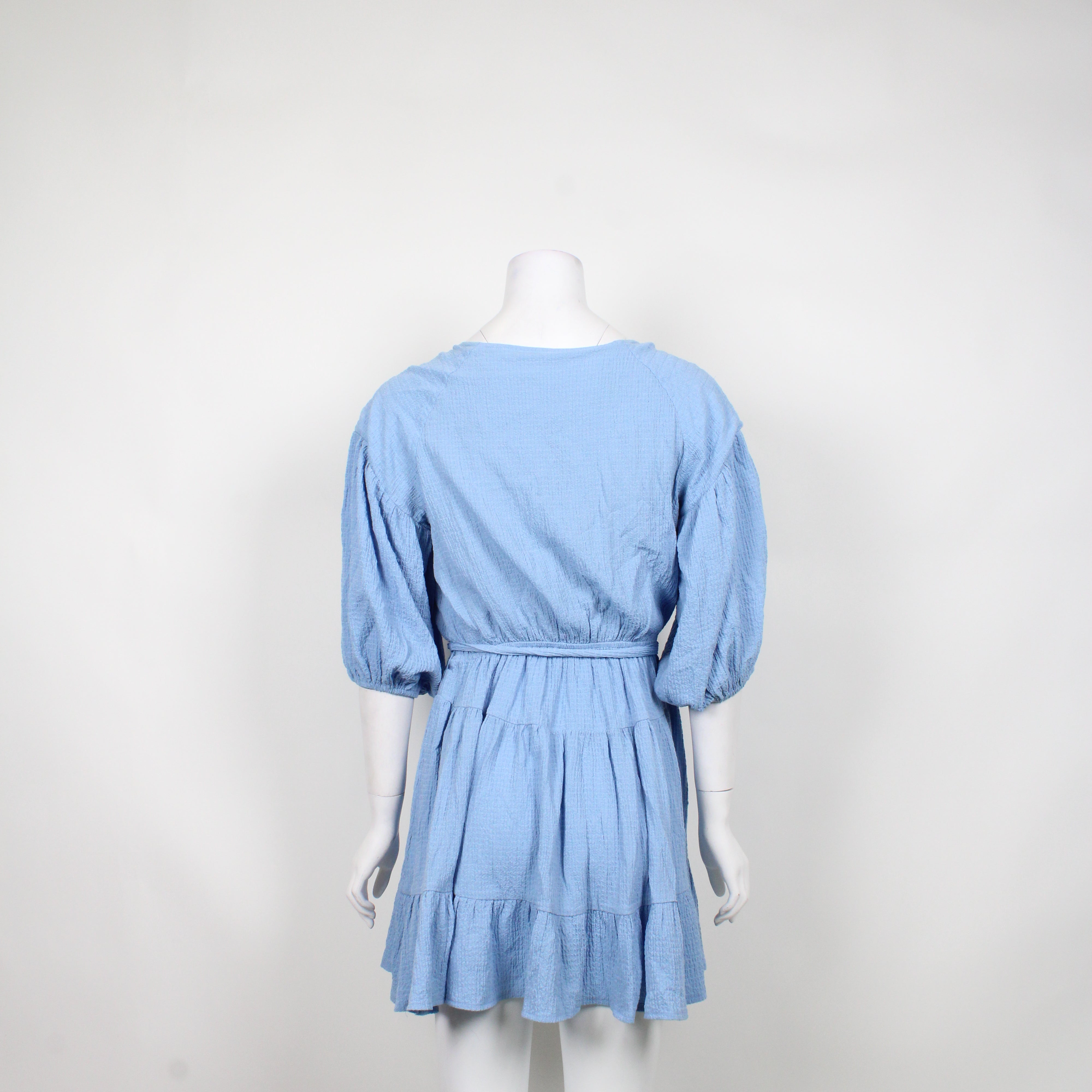 bombay paisley blue dress Buy Bombay Paisley Dark Blue Embroidered Cotton Tiered Dress from Westside main image 0
