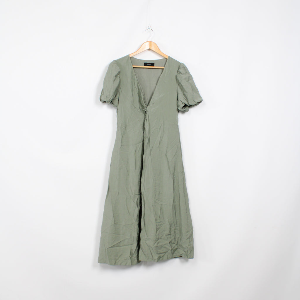 Basque Green Maxi Dress – Vinnies Finds